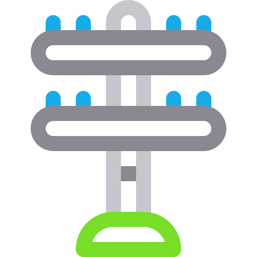Башня передачи Basic Rounded Lineal Color иконка