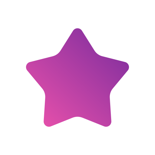 estrella Generic gradient fill icono