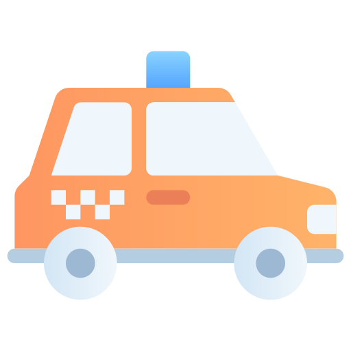 タクシー Generic gradient fill icon