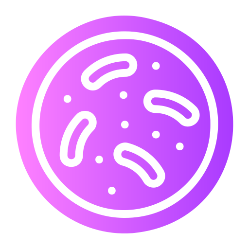 細菌 Generic gradient fill icon