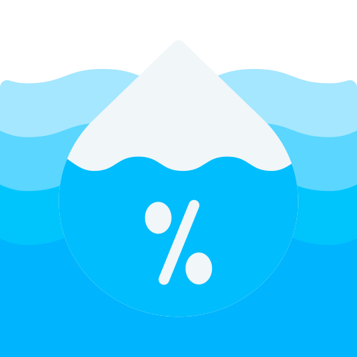 Salinity Generic color fill icon