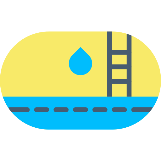 Tanker Generic color fill icon