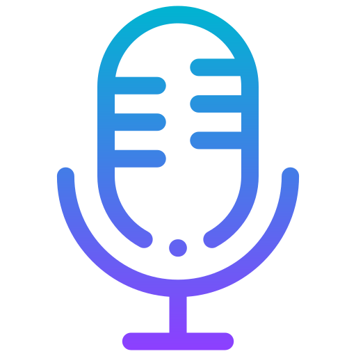 Microphone Generic gradient outline icon