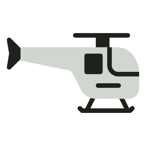 ヘリコプター Generic color fill icon