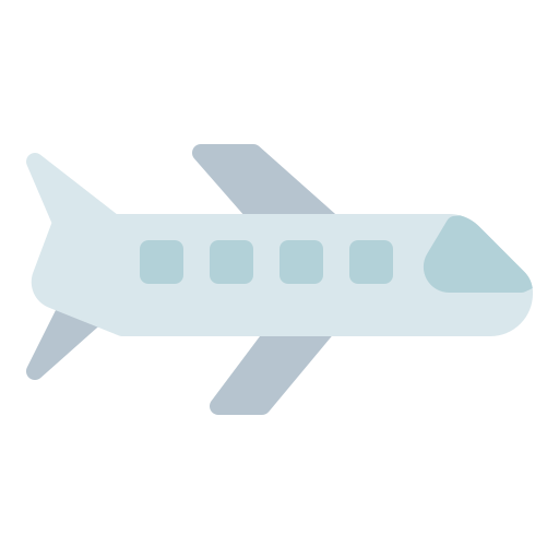 avión Generic color fill icono