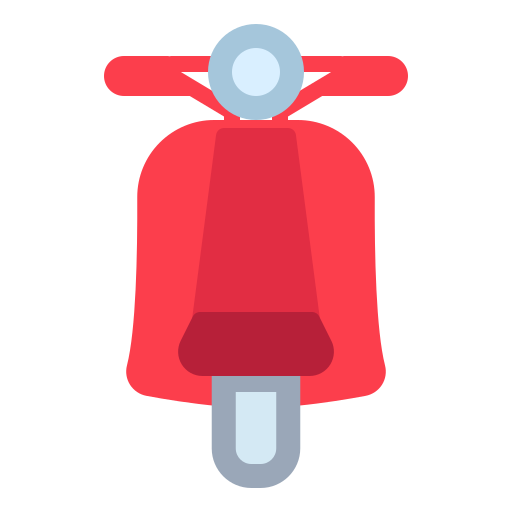 スクーター Generic color fill icon