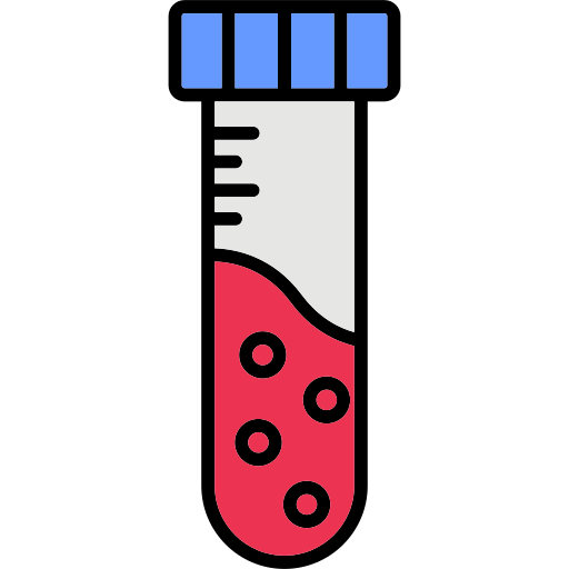 tubo de ensayo Generic color lineal-color icono