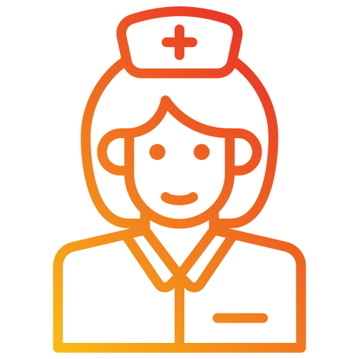 infermiera Generic gradient outline icona