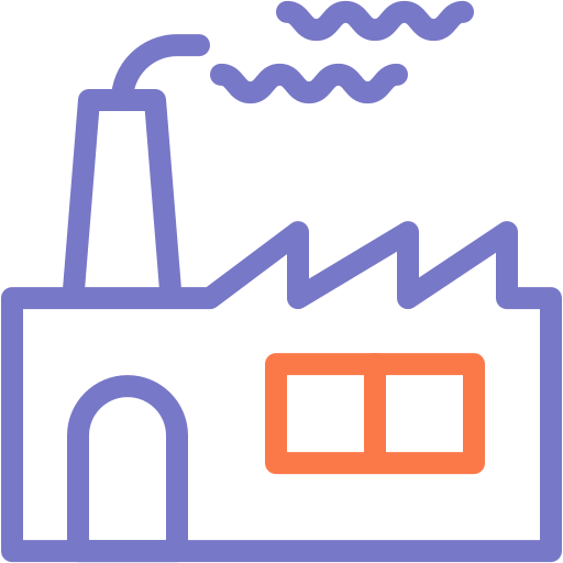 Завод Generic color outline иконка