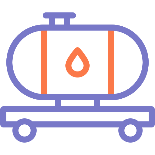 Oil tank Generic color outline icon