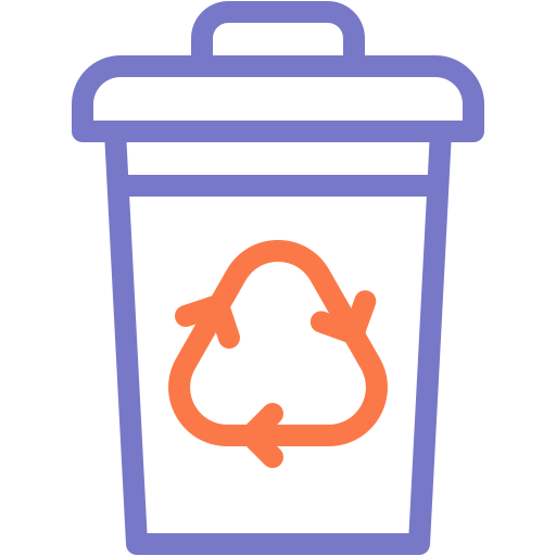 Trash Generic color outline icon