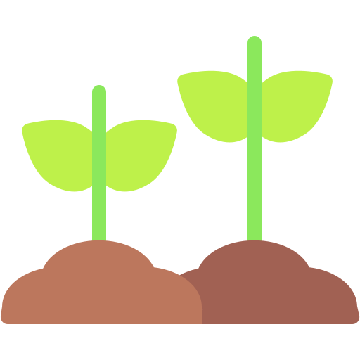 plante Generic color fill Icône
