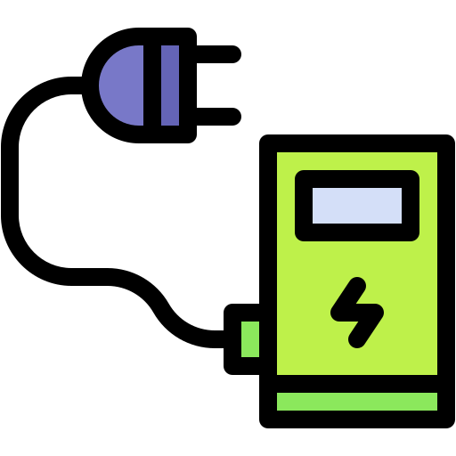 Электрический заряд Generic color lineal-color иконка