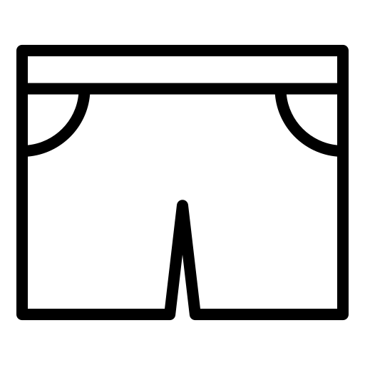 반바지 Generic black outline icon