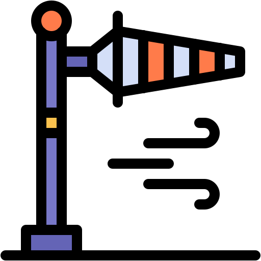 wiatrówka Generic color lineal-color ikona