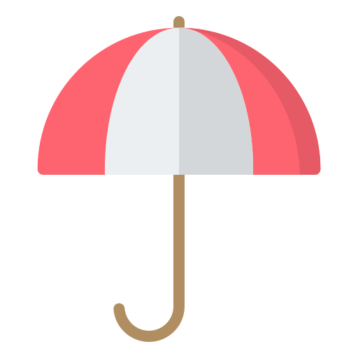sombrilla Generic color fill icono