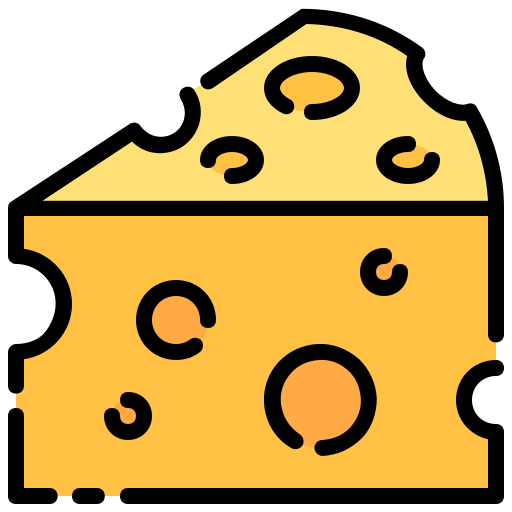 Cheese Generic color lineal-color icon