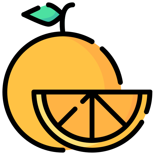 sinaasappelen Generic color lineal-color icoon