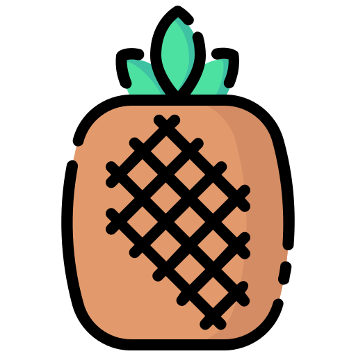Pineapples Generic color lineal-color icon