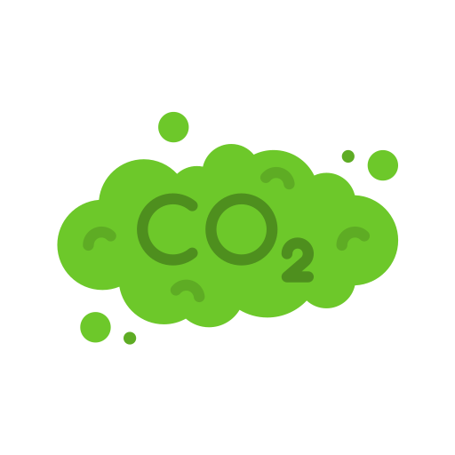 CO2 Generic color fill icon