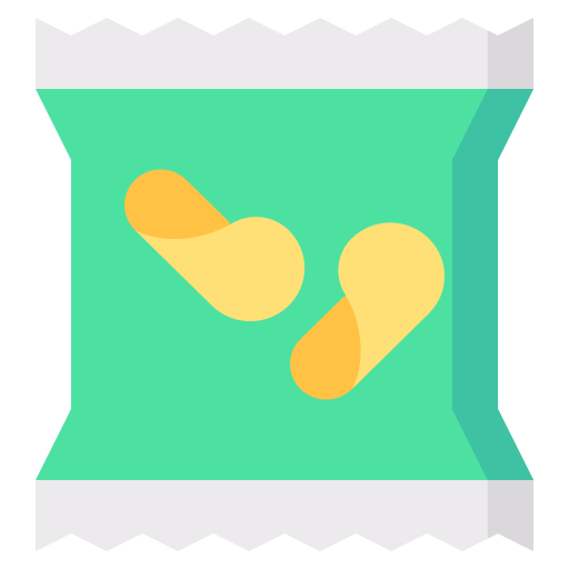 Chips Generic color fill icon