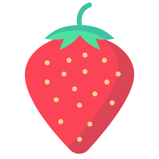 Strawberries Generic color fill icon