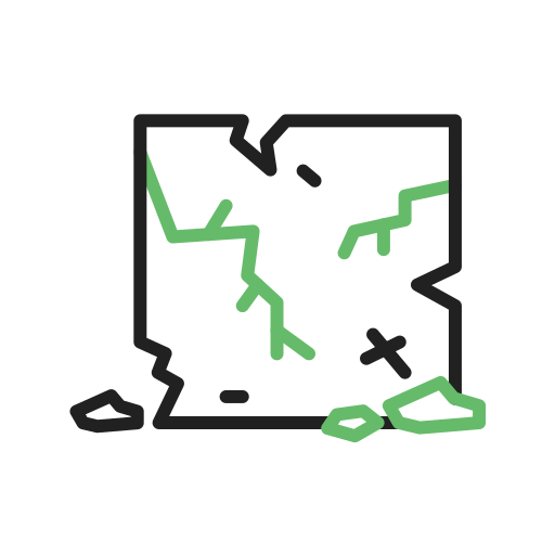 Crack Generic color outline icon