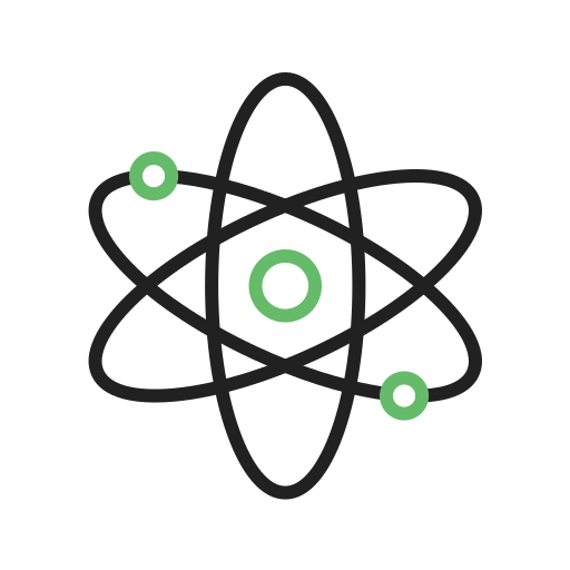 Nuclear Generic color outline icon