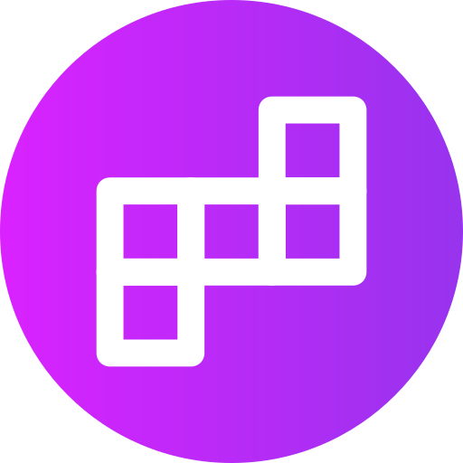 Block Generic gradient fill icon