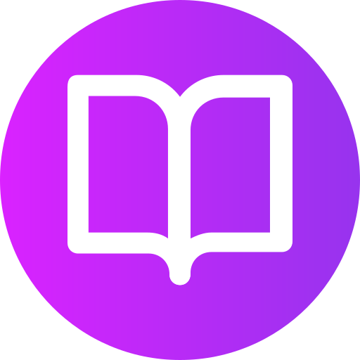 Book Generic gradient fill icon