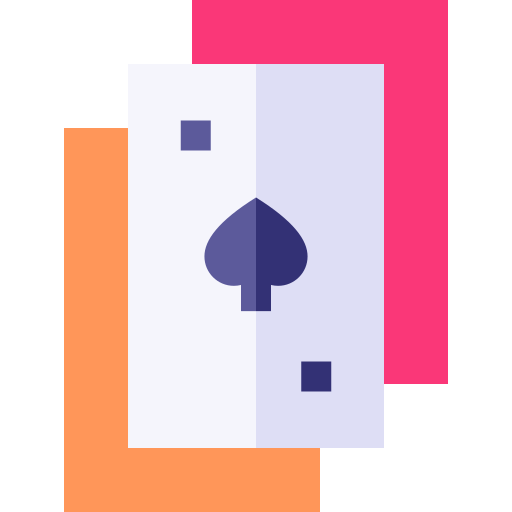 kartenspielen Basic Straight Flat icon