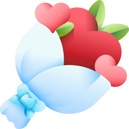 꽃 3D Color icon
