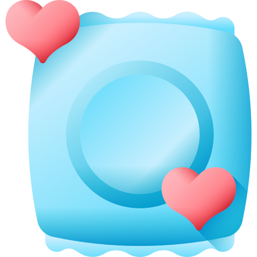 콘돔 3D Color icon