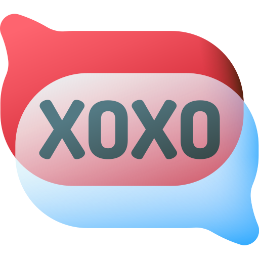 xoxo 3D Color иконка