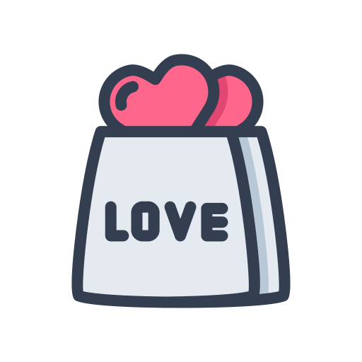 amor Generic Outline Color icono