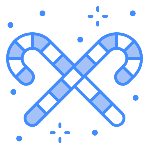 사탕 지팡이 Generic color lineal-color icon