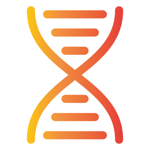 ДНК Generic gradient outline иконка