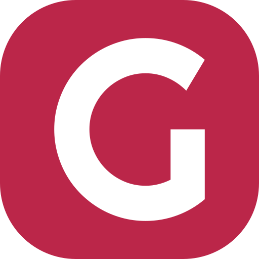 문자 g Generic color fill icon