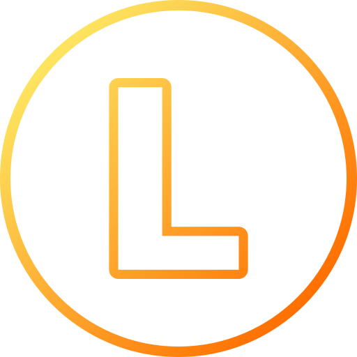 lempira Generic gradient outline icon