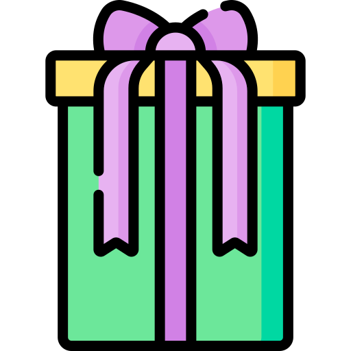 ギフト用の箱 Special Lineal color icon