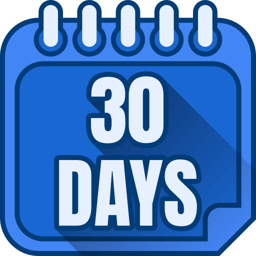 30 tage Generic gradient lineal-color icon
