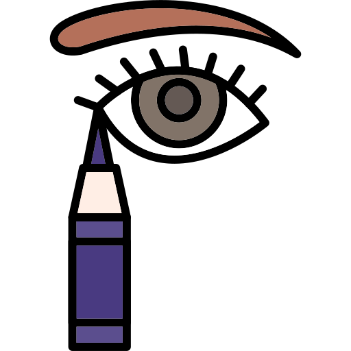 eyeliner Generic color lineal-color icon