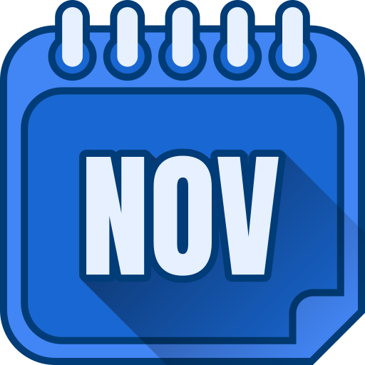 november Generic gradient lineal-color icono