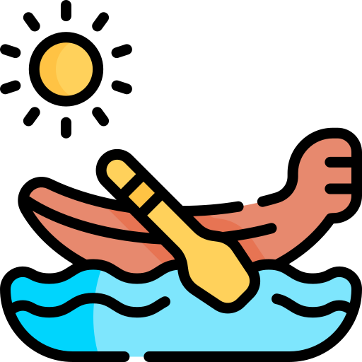 Gondola Kawaii Lineal color icon