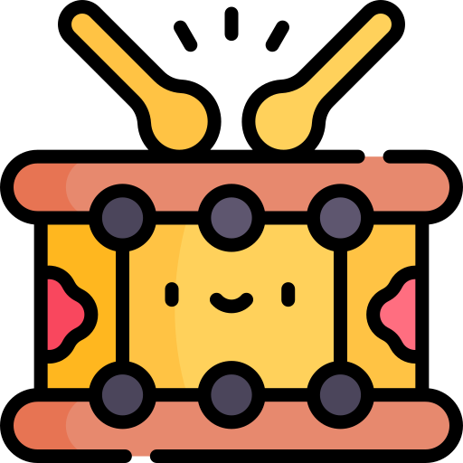 trommel Kawaii Lineal color icon