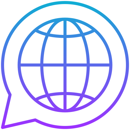 グローバル Generic gradient outline icon