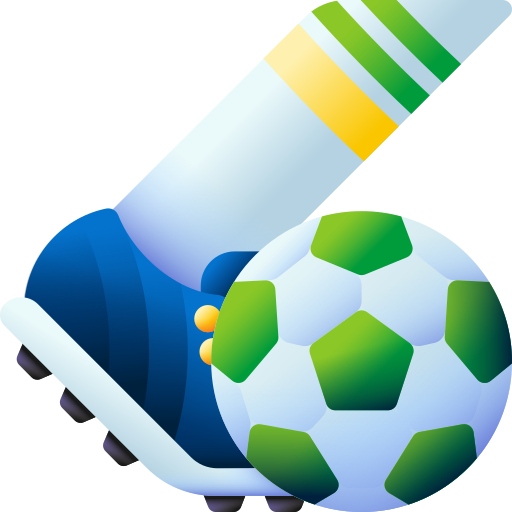 Football 3D Color icon