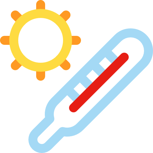 熱い Basic Rounded Lineal Color icon