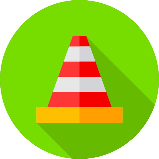 Cone Flat Circular Flat icon