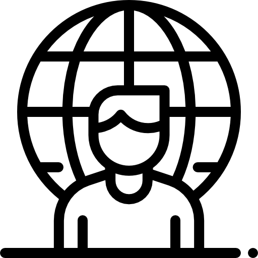 연결성 Detailed Rounded Lineal icon